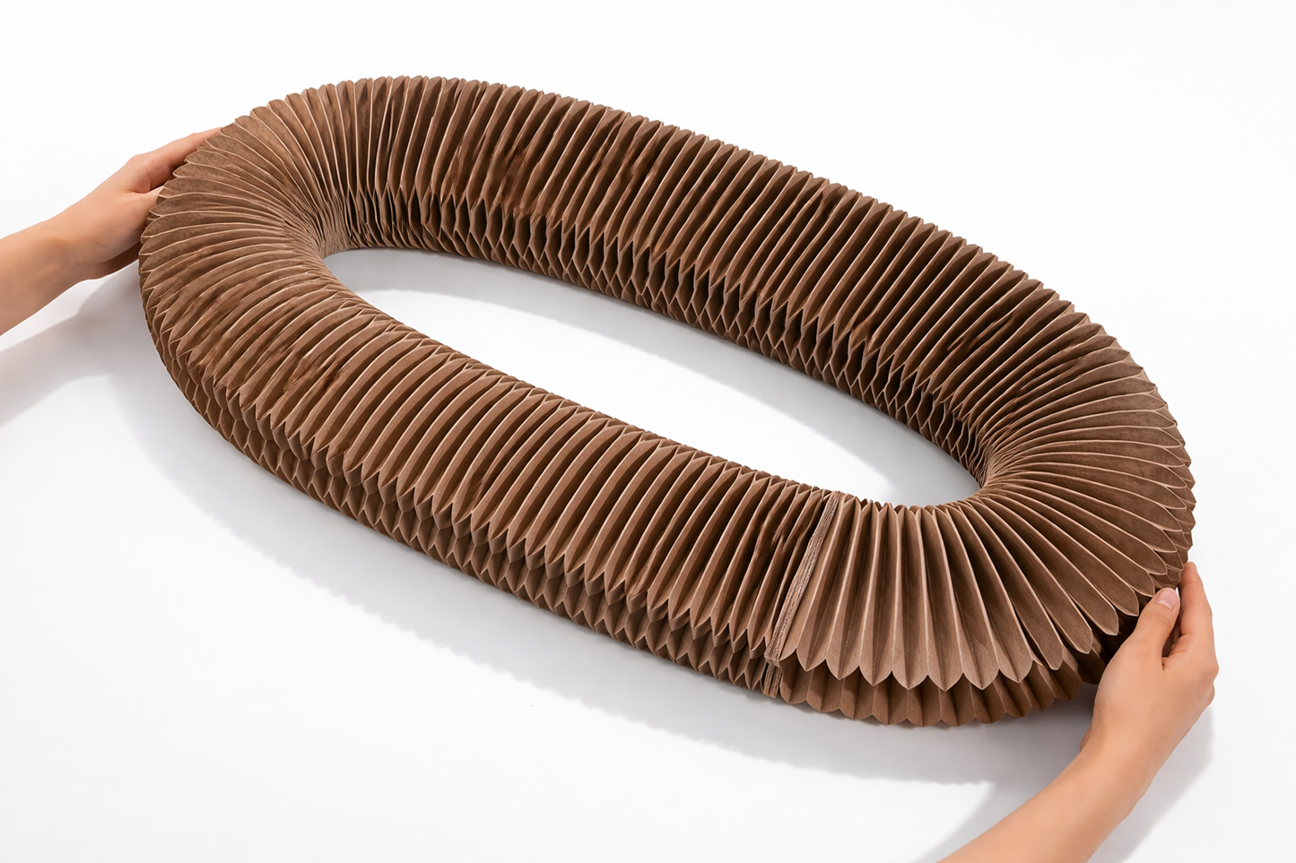 Grattoir Chat Écologique - Design Ondulé Unique pour un Félin Heureux